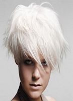 fryzury krótkie włosy blond , galeria zdjęć numer zdjęcia z fryzurką dla kobiet to:  118